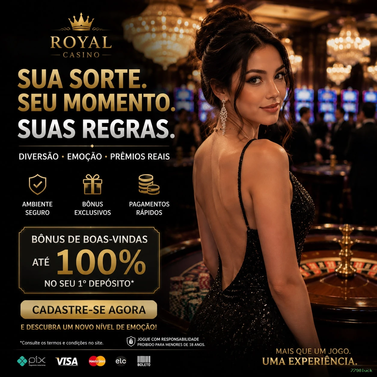 Cashback VIP 7798luck - reembolso semanal